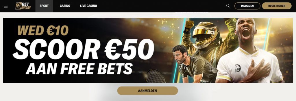 BetMGM Sport welkomstbonus