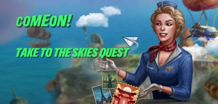 ComeOn! Casino Take to the Skies Quest nieuws