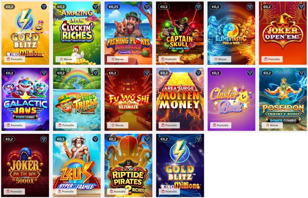 Jacks.nl Games Global Toernooi spellen