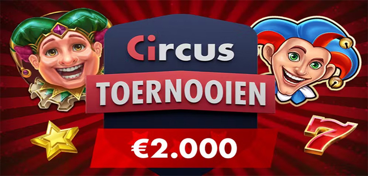 Circus Casino Play'n GO Toernooi nieuws