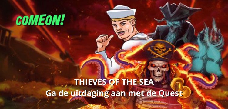 ComeOn! Casino Thieves of the Sea Quest nieuws