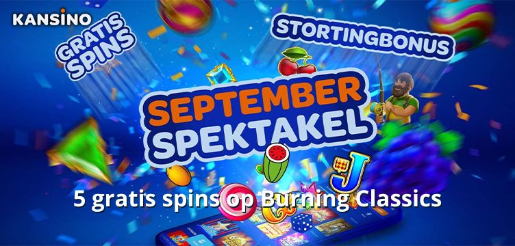Kansino September Spektakel nieuws