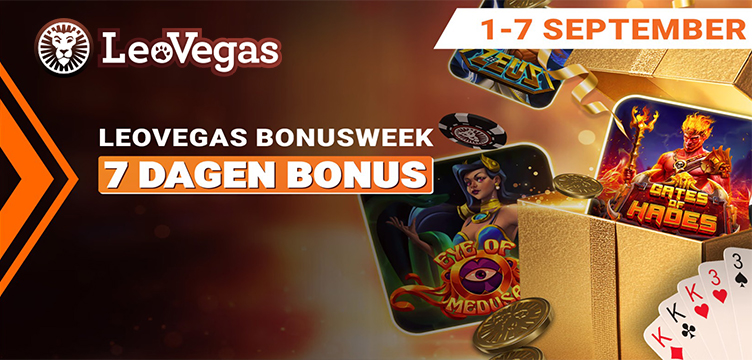LeoVegas Bonusweek nieuws