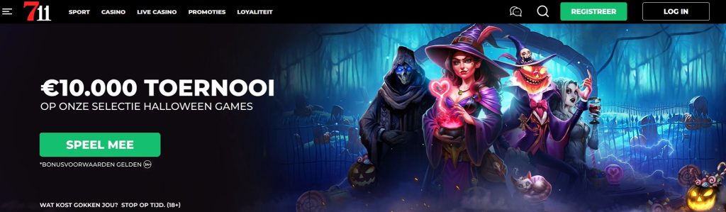 711 Casino Halloween Toernooi inlog