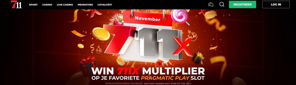 711 Casino Multiplier Drops inlog