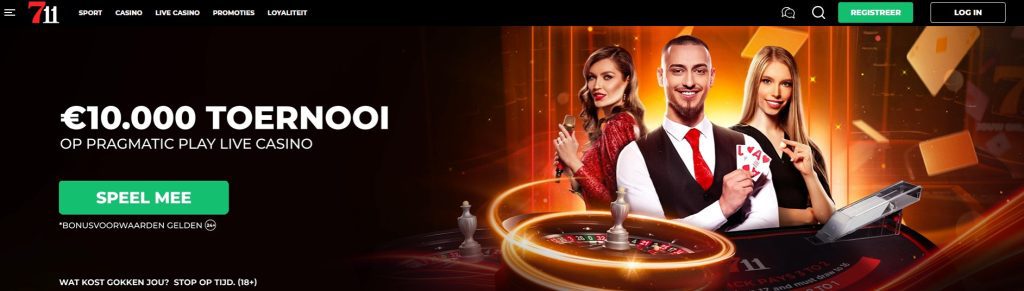 711 Casino Pragmatic Play Live Toernooi inlog