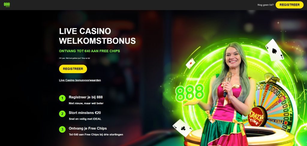 888 Casino Live Casino welkomstbonus