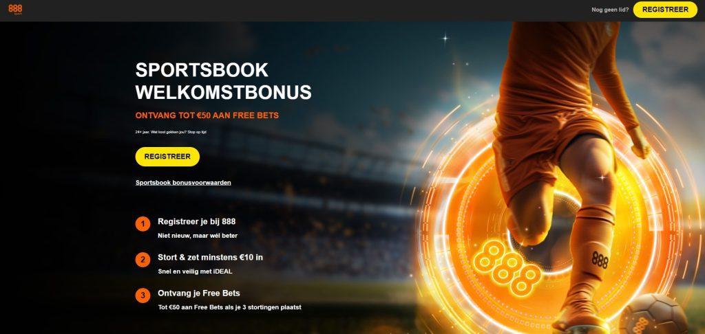888 Casino sportsbook welkomstbonus