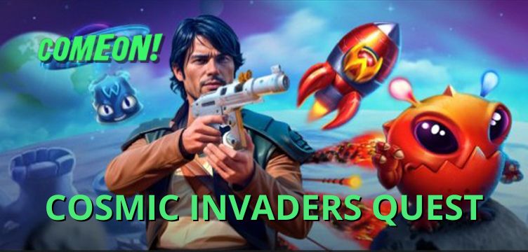 ComeOn! Casino Cosmic Invaders Quest nieuws