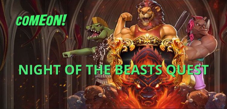 ComeOn! Casino Night of the Beasts Quest nieuws