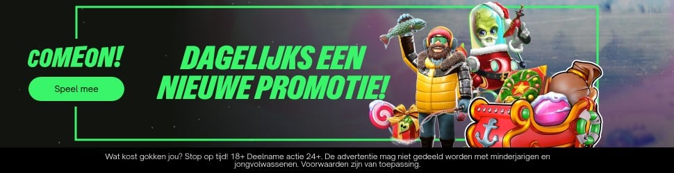 Comeon! Casino Advent Countown inlog