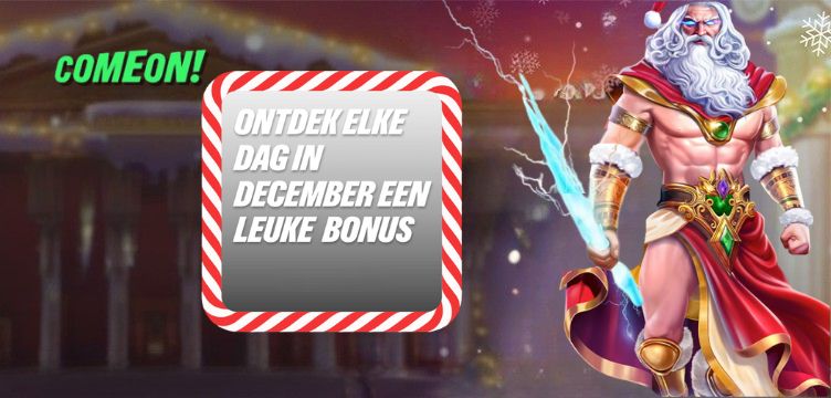 Comeon! Casino Advent Countown nieuws