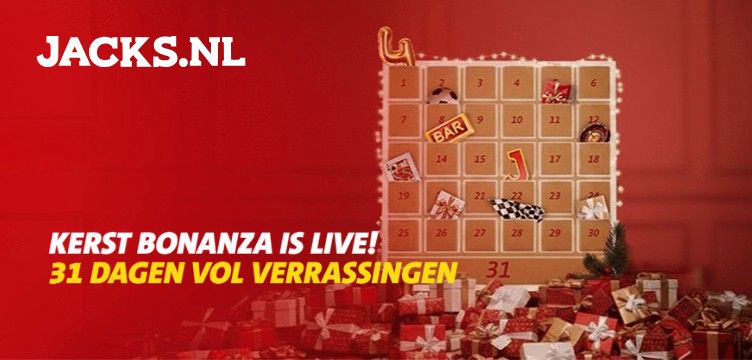Jacks.nl Kerst Bonanza Advent 2025 nieuws