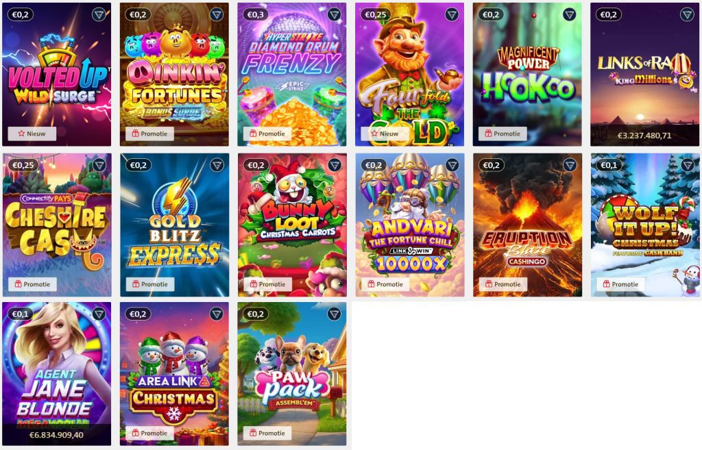 Jacks.nl Games Global Toernooi spellen