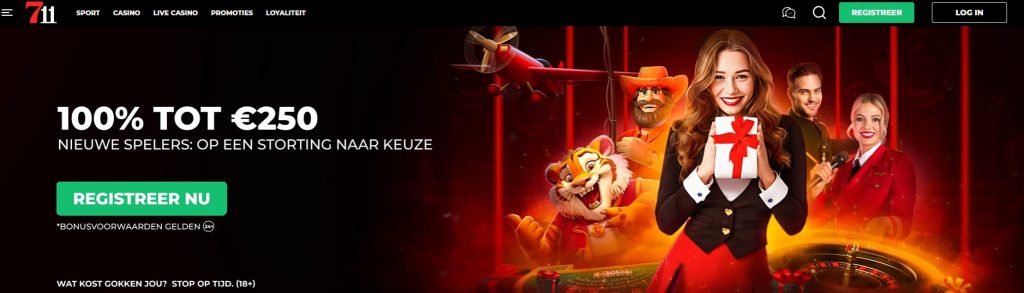 711 Casino welkomstbonus