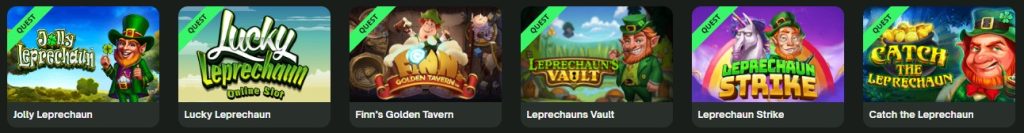 ComeOn! Casino Feast of the Leprechaun spellen