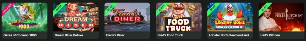 ComeOn! Casino Taste of ComeOn spellen