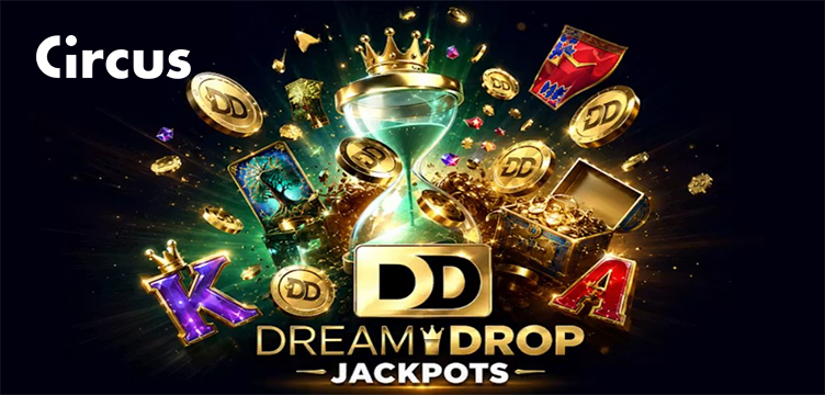 Circus Casino Dream Drop Jackpot nieuws